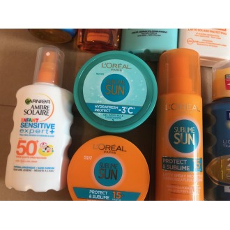 l'oreal & Garnier Produits Solaire Lots de 14 PC