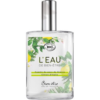 Bien-être Bio Eau De Toilette Citron D'Italie Et Cyprès Du Pays De Grasse 75 Ml