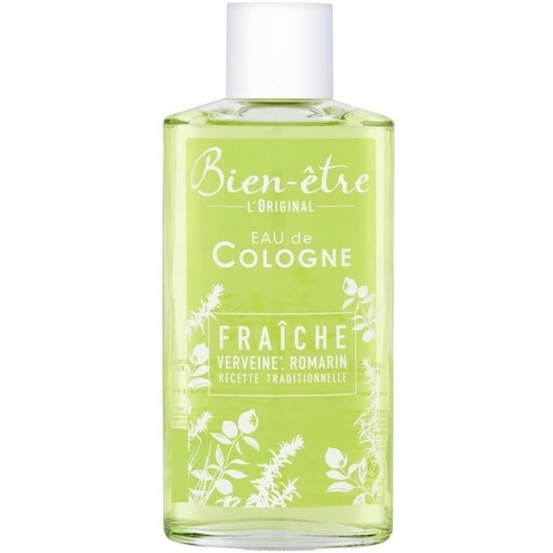 Bien-être - Eau de Cologne Fraîche Au Parfum de Verveine / Romarin - 250 ml