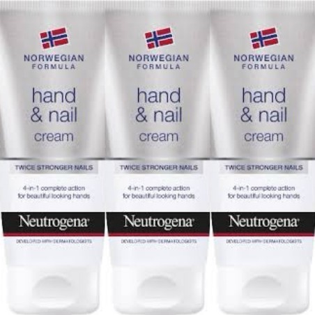 Neutrogena Formule norvégienne Crème mains et ongles 75 ml (Lot de 4 Articles)