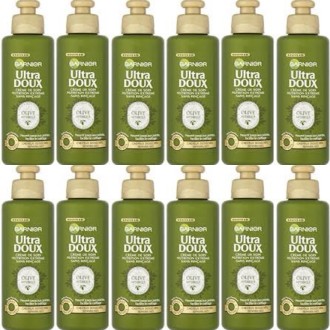 Garnier Ultra Doux Olive Mythique - Crème de soin sans rinçage Nutrition Extrême( Packs de 6)