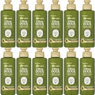 Garnier Ultra Doux Olive Mythique - Crème de soin sans rinçage Nutrition Extrême( Packs de 6)