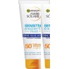 3 X Garnier Ambre Solaire - Sensitive Expert+ - Crème Visage Anti - Âge FPS 50+ - 100 ml (Packs X3)