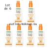 Garnier Ambre Solaire Hydra 24H Protect Spray protecteur Spray Protecteur Solaire FPS 30 (Lots de 6)