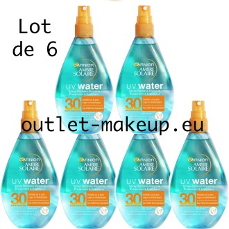 Garnier Ambre Solaire Eau Protectrice FPS 30 150 ml - (Lot de 6)