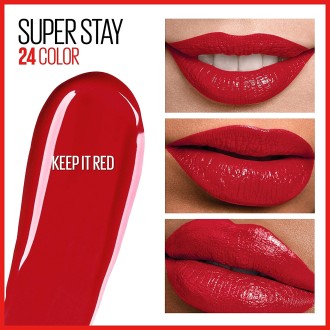 Maybelline SuperStay 24H Rouge À Lèvres  assortiment (Packs de 6)