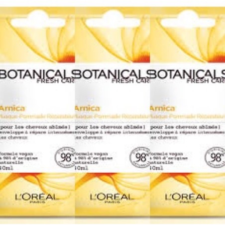 L'Oréal  Botanicals Arnica Masque Pommade Réparateur pour Cheveux Abîmés (6X40 ml)
