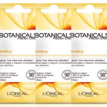 L'Oréal  Botanicals Arnica Masque Pommade Réparateur pour Cheveux Abîmés (6X40 ml)