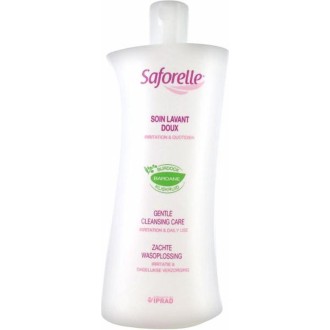 SAFORELLE Gel lavant intime doux  le flacon de 500mL (Pqacks de 2)