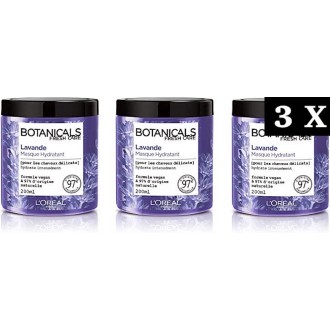 L'Oréal Paris Botanicals Masque Lavandin Concoction Hydratante 200 ml - (Lot de 3)