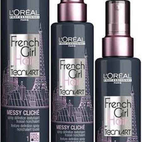 L’Oréal Paris Tecni Art  French Girl  laque pour cheveux Femmes 150 ml (lot de 3)