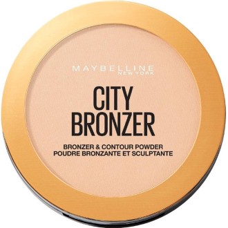 Maybelline City Bronzer Bronzer & Countour Powder - 100 Light Cool - Poudre Bronzante et Contouring - 51,4 gr.