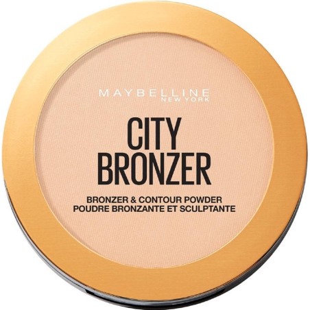 Maybelline City Bronzer Bronzer & Countour Powder - 100 Light Cool - Poudre Bronzante et Contouring - 51,4 gr.