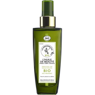 La Provençale – L'Huile de Beauté Visage Corps Cheveux – Soin Certifié Bio – Huile d’Olive Bio (Packs de 6)