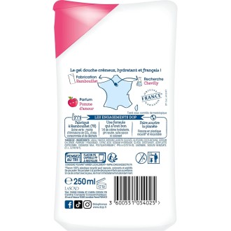 DOP Douceurs d'Enfance Gel douche crème au parfum de la pomme d'amour (Packe de 2)