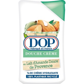 DOP Gel Douche Crème au Lait d'Amande Douce de Provence, 250ml  (Packe de 2)