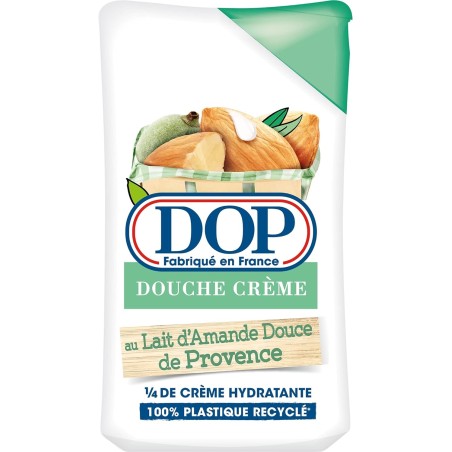 DOP Gel Douche Crème au Lait d'Amande Douce de Provence, 250ml  (Packe de 2)