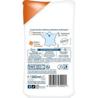 DOP Douceurs d'Enfance Gel douche crème au parfum du caramel à l'ancienne, 250 ml (Packe de 2)