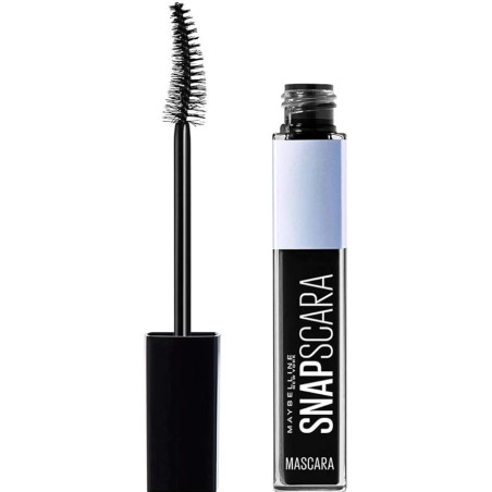 Maybelline New York Snapscara Mascara 9.5ml - 01 Pitch Black ( Pack de 2)