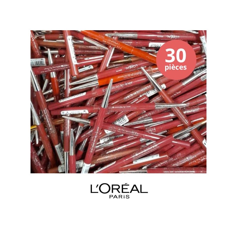 L'Oréal Infallible Lipliner assortiment  (lot de 30)