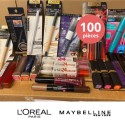 L\'oréal & Maybelline - Lot 100 pièces