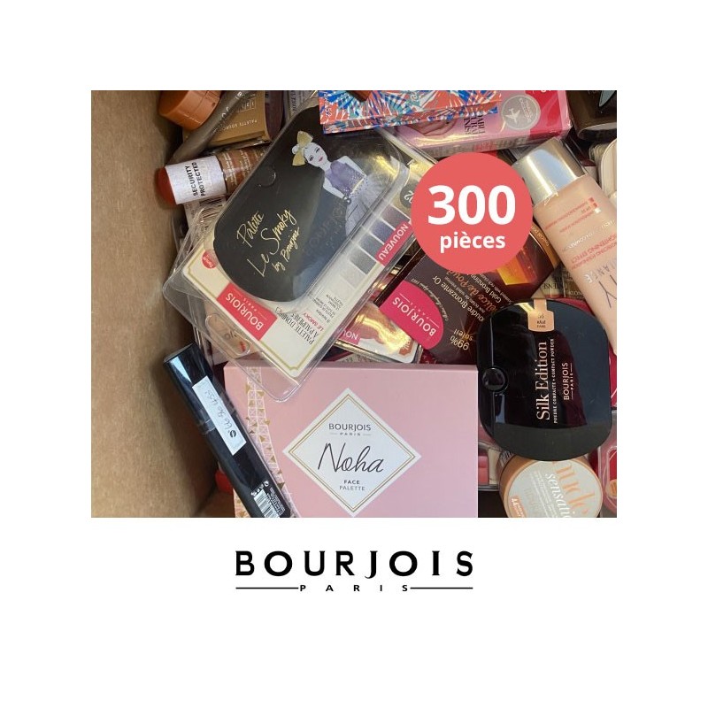 Bourjois lot revendeur makeup de 300 pc A 2,50€ l'unité