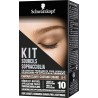 Schwarzkopf - Kit Sourcils -Coloration Permanentes Sourcils - Résultat Naturel - Longue Durée Châtain Clair (Pack de6)