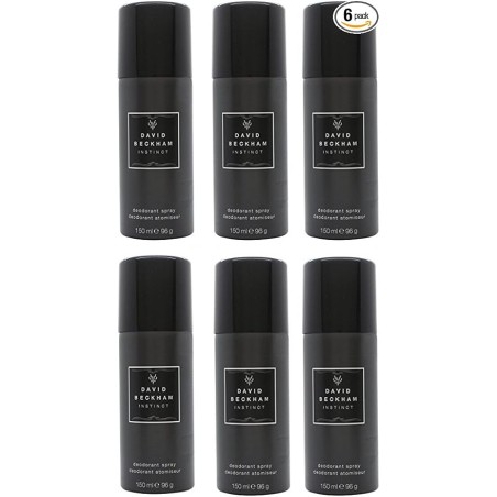 David Beckham, Instinct, Déodorant en spray pour le corps, 150 ml, (pa