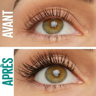 Maybelline Green Edition Mega Mousse Mascara (lot de 6)