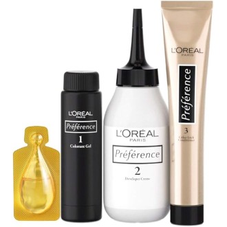 L'Oréal préférence coloration Cannes (8.3)  Blond Clair Doré (Lot de 6