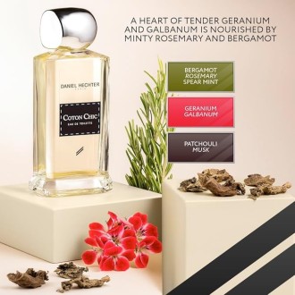 Pack de 6 Parfums Homme Daniel Hechter Cotton Chic 100 ml