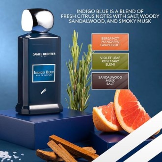Pack de 6 Parfums Homme Daniel Hechter Couture Indigo Blue 100 ml