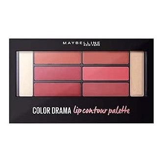 Palette lèvres pro Maybelline Lip Contour Drame, pack de 6 nuances int