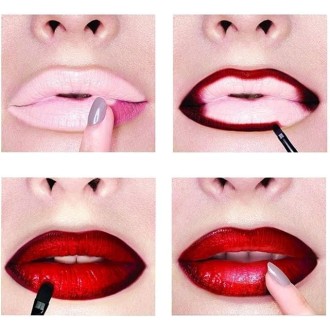 Palette lèvres pro Maybelline Lip Contour Drame, pack de 6 nuances int