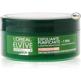 Pack de 6 Masques Pré-Shampoing Elvive Phytoclear Antipelliculaire