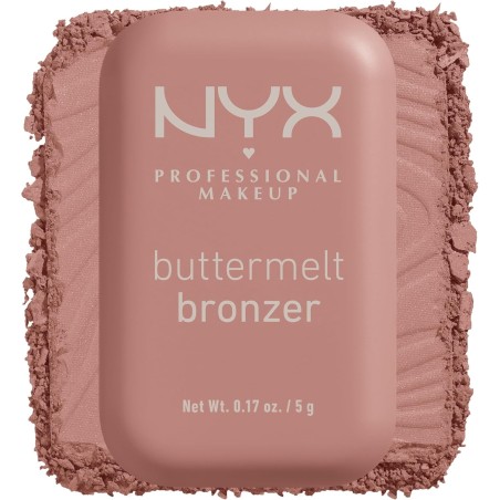 NYX Professional Makeup Buttermelt Bronzer Butta Cup – Bronzer Crème Visage & Corps – Pack de 6
