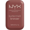 NYX Professional Makeup Buttermelt Bronzer Butta Dayz – Bronzer Crème Visage & Corps – Pack de 6